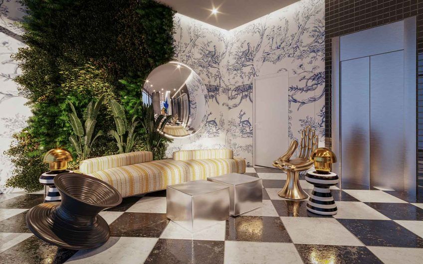 Sky Garden Nunciatura! Apartamento amueblado con vista